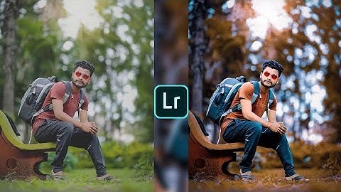 Lightroom moody brown effect photo editing tutorial | lightroom background colour change preset