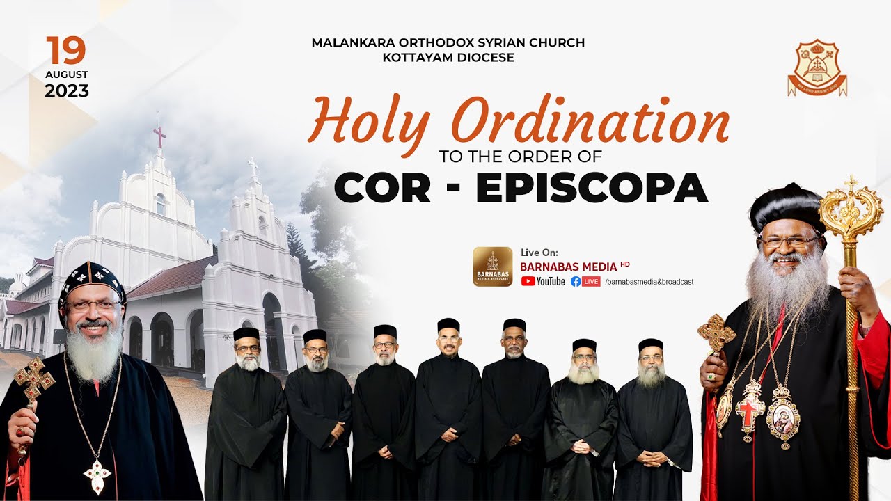 Holy Ordination to the Order Of Cor - Episcopa | Kottayam Diocese | Mar Kuriakose Dayara Pampady