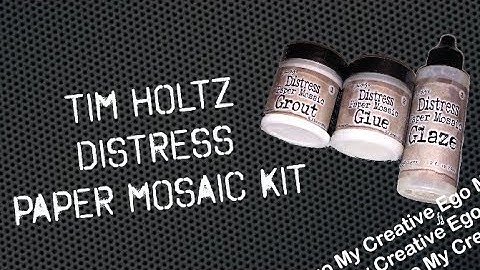 Tim Holtz Distress Paper Mosaic Kit