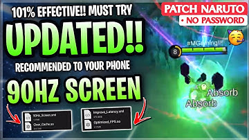 Updated Fix Touch Delay Enhance 90Hz Screen In Mobile Legends | Supported All Devices - Patch Naruto