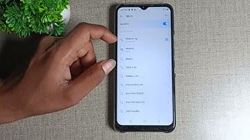 How to Disconnect WiFi network in Tecno spark 8 T, WiFi network mobile settings