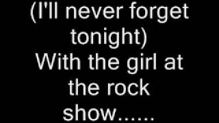 Video thumbnail of "Blink-182 The Rock Show (lyrics)"