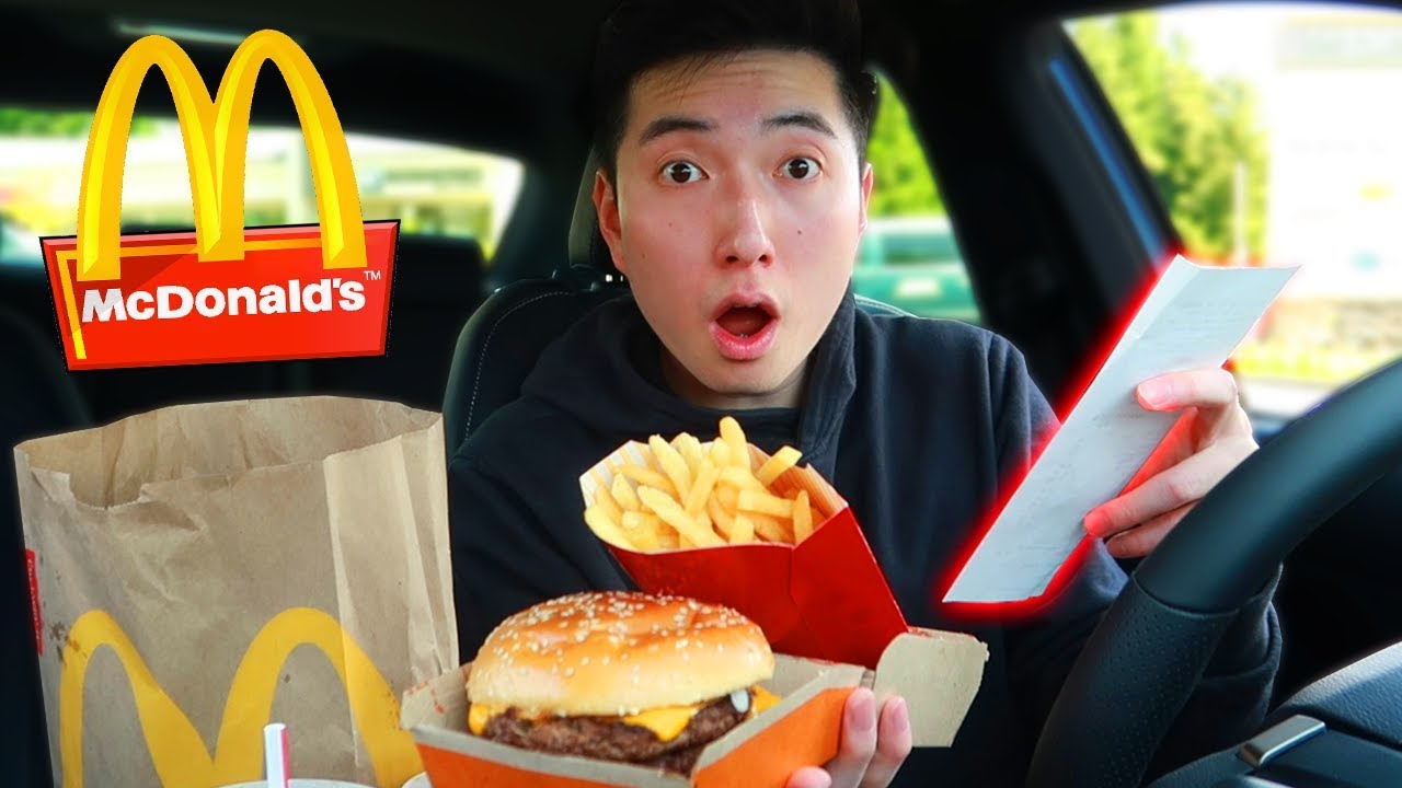 Letting The Person in FRONT of Me DECIDE What I Eat at McDonalds