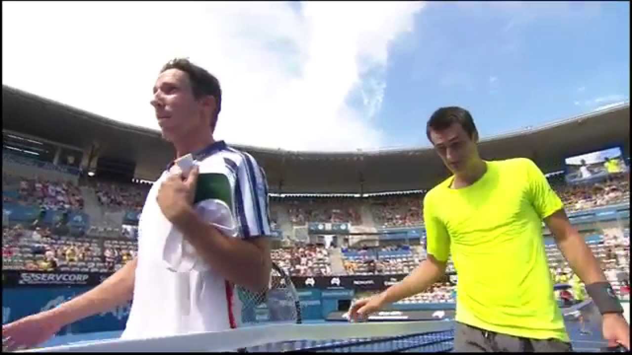 Bernard Tomic v Igor Sijsling - Apia International Sydney 2015