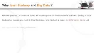 Hadoop Training in Chennai