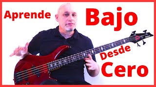 Video thumbnail of "✅Aprender a Tocar el BAJO desde Cero✅Como Tocar el Bajo ✅ Aprende la Técnica de Bajo Principiantes"