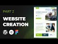 #2 Website creation on WordPress Elementor Pro (Layout of 5 blocks from figma on flexbox)