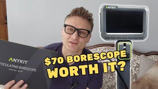 Anykit AD430 Articulating Borescope Demo (Worth It?)