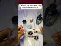 ✨ Making Beautiful Resin Earrings | Handmade with Love 💖