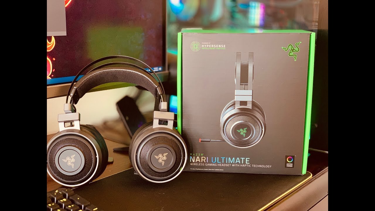 Razer Nari Ultimate Wireless Gaming Headset Unboxing Review Youtube