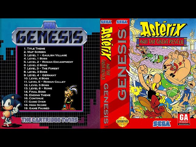 Asterix and the Great Rescue - Sega Genesis OST - YouTube