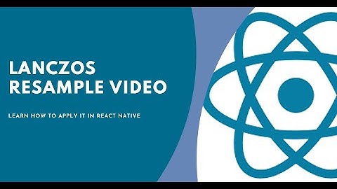 How to Apply Lanczos Resample to Video in React Native New Architecture(Android Media3 Transformer)