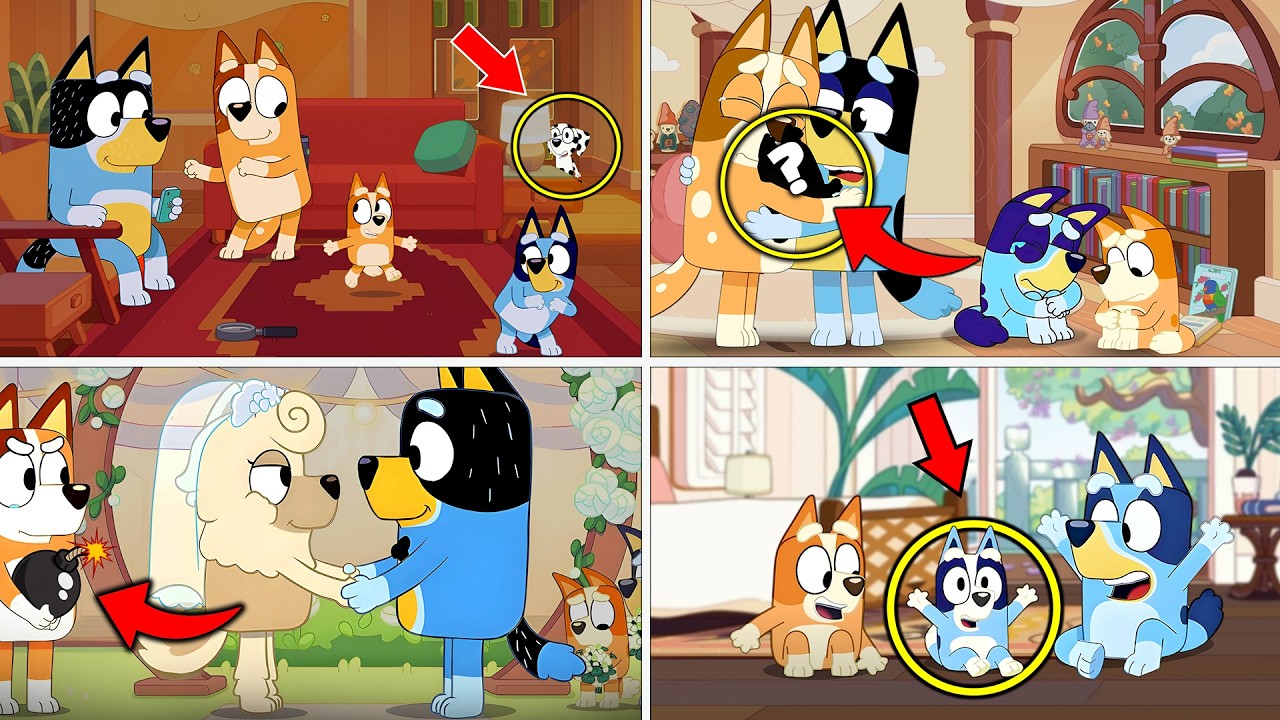 All HIDDEN DETAILS In Bluey You NEVER EVER NOTICED!