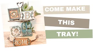DIY Tiered Tray Kit | Step-by-Step Assembly Tutorial