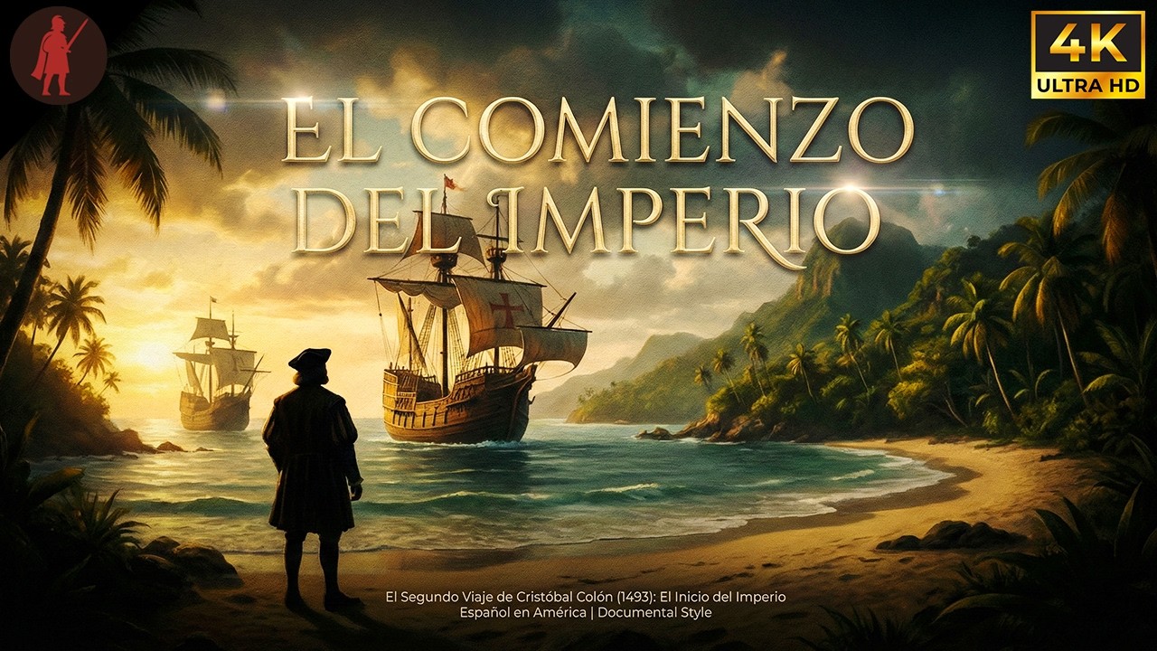 El Segundo Viaje de Cristóbal Colón (1493): El Inicio del Imperio Español en América | Documental