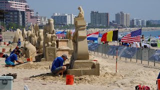 Couldn't visit the 2022 Revere Beach sand sculpting festival? Here's the highlights
