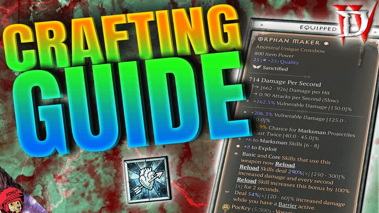 Как создавать и находить снаряжение для Разбойника-Искателя в 11 сезоне Diablo 4