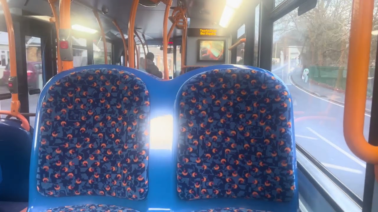 (Classic Loud Voith) Journey on Route 256 Stagecoach London SN63JVR 10167 17/1/26