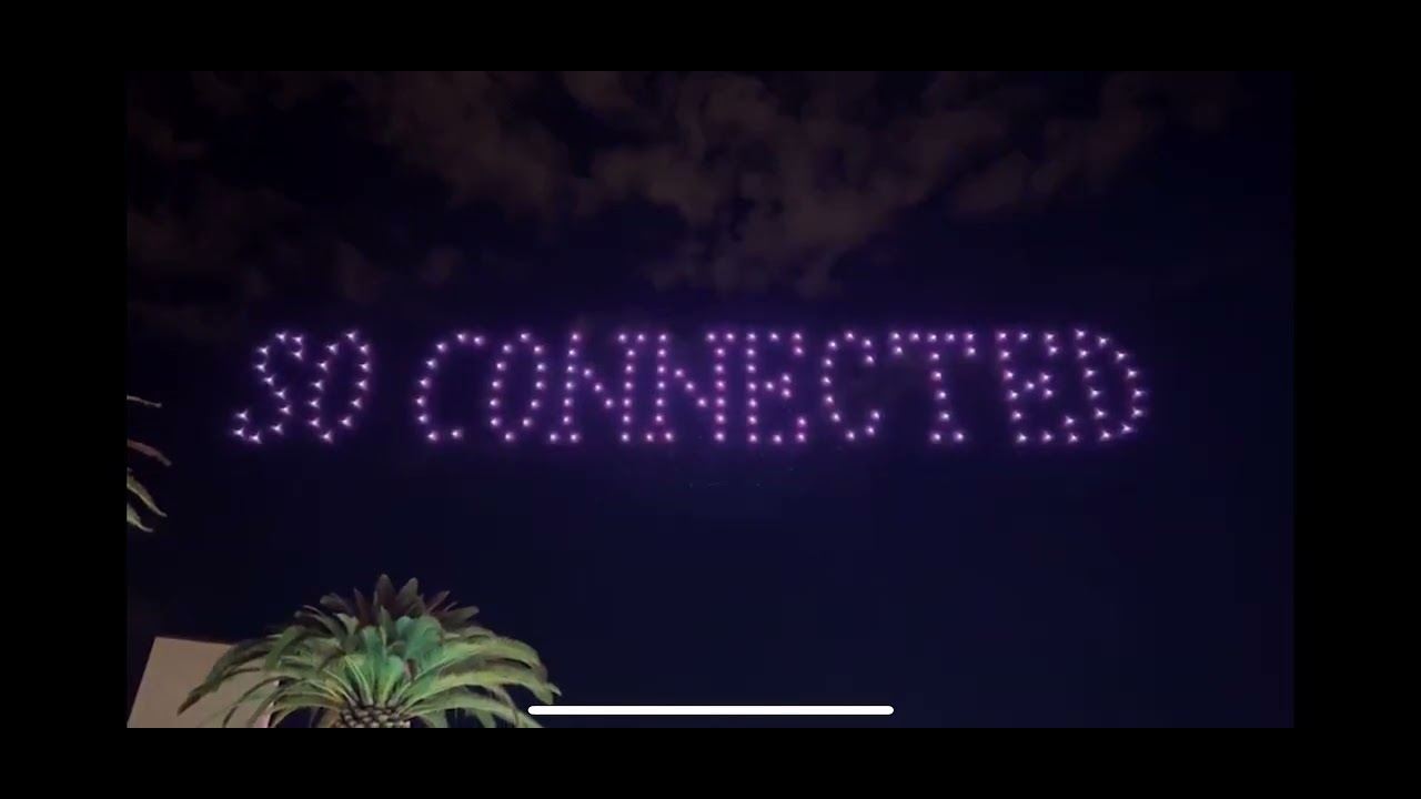 So Virtuoso drone show at Resorts World Las Vegas (Credit Anna Judek