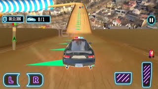 Police Car Chase Gt Racing Stunt - High Speed Jumping - Vehicles Driving Android Gameplay