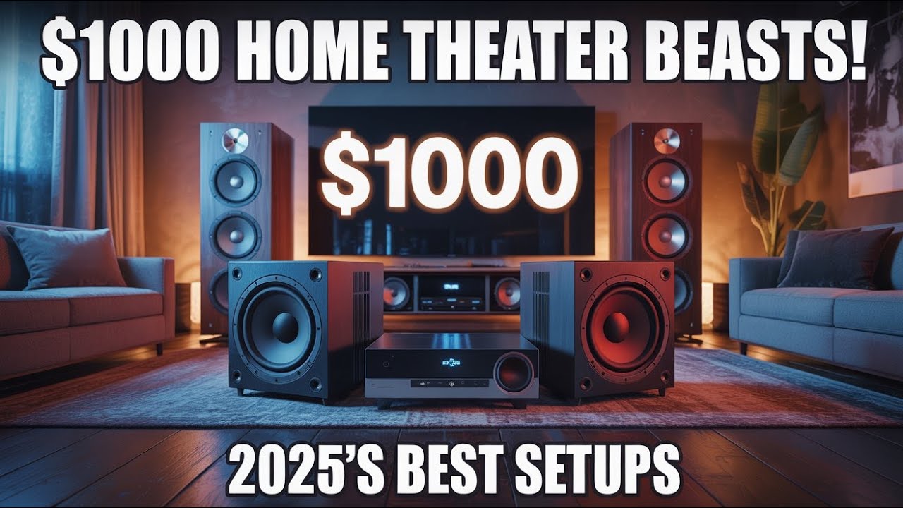 Built a Home Theater Under $1000 – You Won’t Believe the Sound!