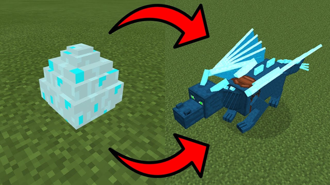 MCPE How To HATCH an AETHER DRAGON EGG YouTube