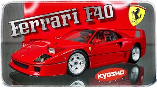 Ferrari F40 (Red) 08416R •Kyosho• 1/18