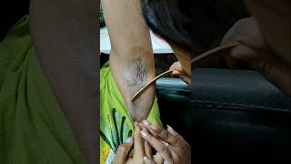Underarms waxing kaise karen #trending #viral #YouTube #Nisha beauty parlour #yt#haircut