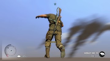 Sniper Elite 3 falling bug
