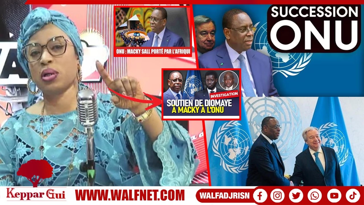 Macky à l'ONU