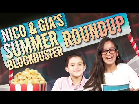 Mario Lopez’s Kids Dominic and Gia Review This Summer's Family Movies