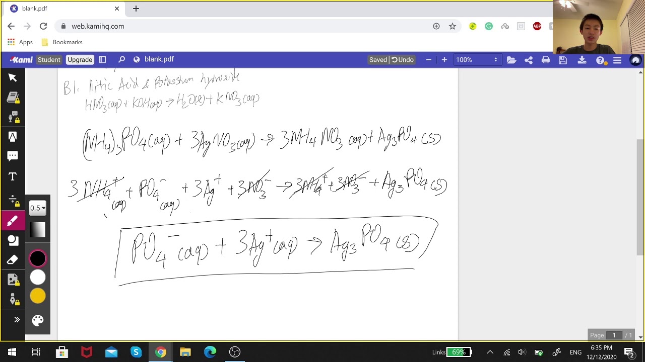 U6V8 Net Ionic Equations for Double Replacement Reactions - YouTube