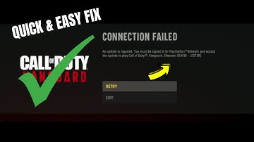 VANGUARD UPDATE FIX ON PS5 (DUHOK LESTER ERROR FIX)