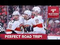 PERFECT ROAD TRIP: Marchand big in return, Bjornfot an unlikely hero and the Cats are streaking!