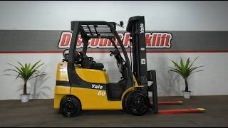 YALE GC060VX 6,000lb LP (Propane) #024T - Forklift for Sale