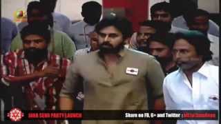 Pawan Kalyan Grand Entry HD - Jana Sena Party Launch