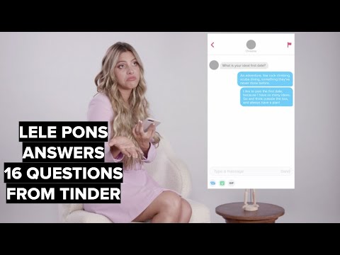 Lele Pons Answers 16 Dating Questions From Tinder Users | Tinder AMA