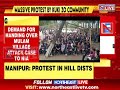 Manipur: Churachandpur’s Kuki Women’s Groups Hold Mass Rally Over Mulam Attack &amp; Biren Audio Leak