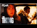 Kate Torches Carter | The Thing (2011)