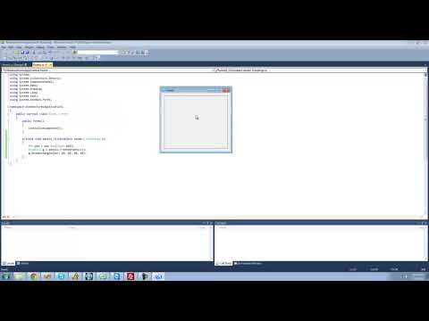C# Beginners Tutorial   121   Drawing with Pen Class pt 1 computer tips and triks pro