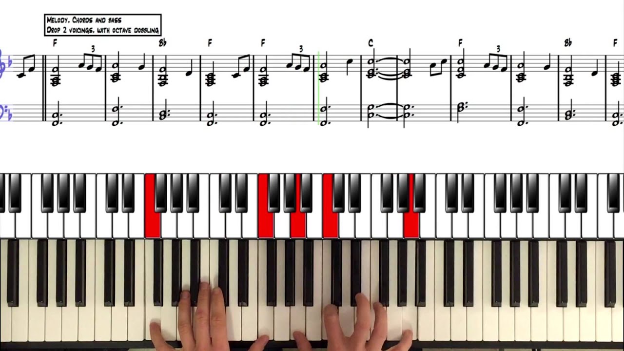Amazing Grace (Composition), joerundpiano, tutorial, sheet music, piano, po...