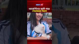 আর্জেন্টিনার শোভাযাত্রায় বিড়াল #news#fifa #breakingnews