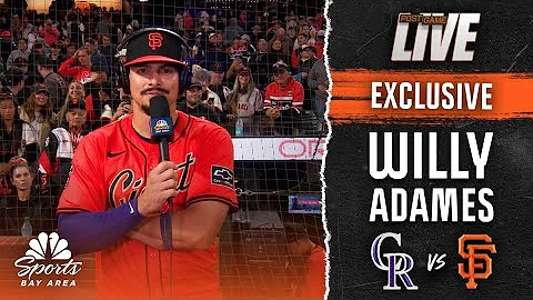 Giants' Willy Adames details importance of winning prestigious Willie Mac Award| NBCS Bay Area