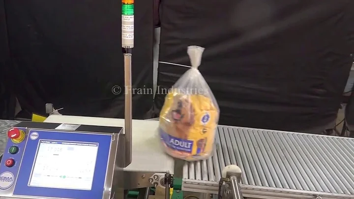 Loma Model LCW Automatic Full Case Stainless Steel Checkweigher Demonstration