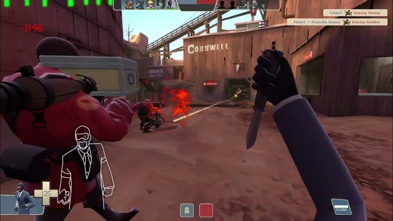 TF2 leak hidden unused tr_dustbowl Spy training YouTube