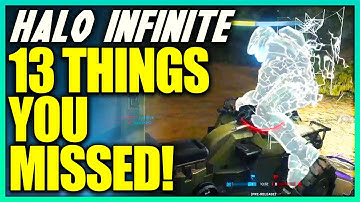 13 Things You Missed in Halo Infinite Big Team Battle Gameplay Reveal!