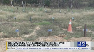 DOJ assists JPD, coroner’s office with next-of-kin death notifications