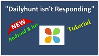 How To Fix Dailyhunt App Isn't Responding Error Android & Ios - 2022 screenshot 5