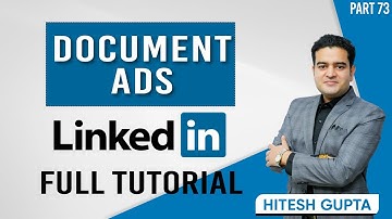 LinkedIn Document Ads Tutorial | How to create Document Ads in LinkedIn | #documentads #linkedinads