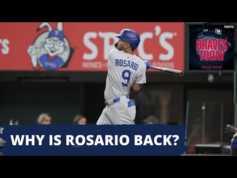 Eddie Rosario Returns to Atlanta Braves; Bryce Elder's Sinker Adjustment | Atlanta Braves Podcast